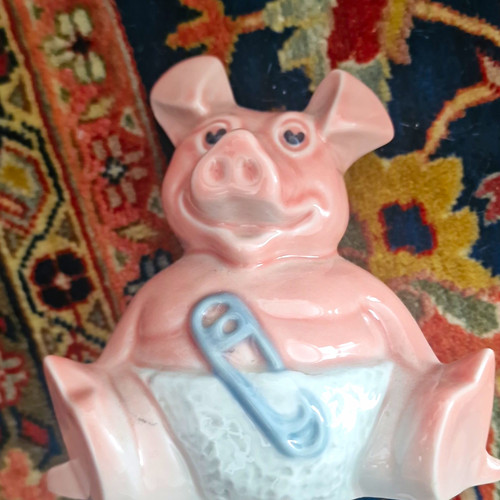 Natwest ceramic pink - natwest, pig
