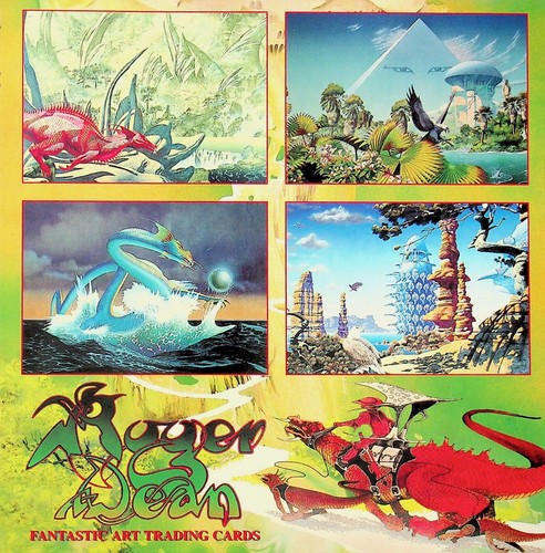 1993 roger dean fpg cards - roger,