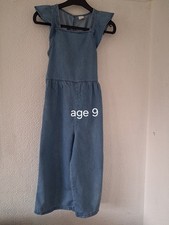 Next Girls Denim Jumpsuit Age