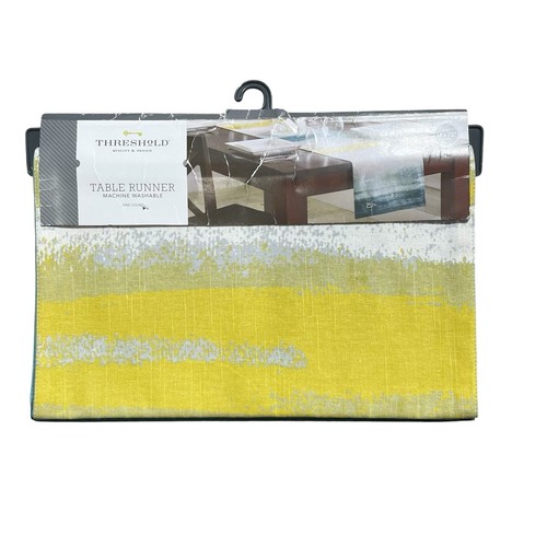 Threshold table runner blue - threshold,
