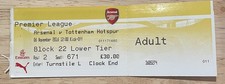 Match Ticket - Arsenal v