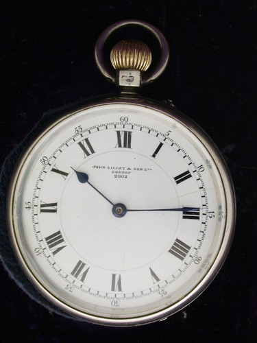 Pocket watch silver english - silver,