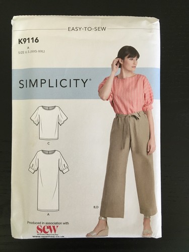 Simplicity k9116 sewing - k9116,