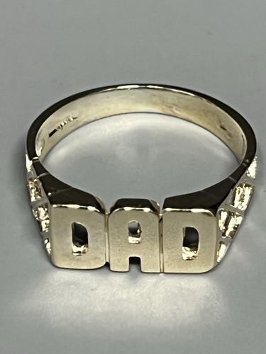 9ct gold dad - dad, ring