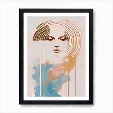 - Abstract Minimal Boho Beach