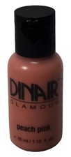 Dinair Airbrush Makeup Glamour Foundation 1.15 oz Peach Pink NOS