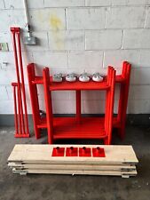 SCAFFOLD TOWER 4' X 2'6"   DIY   19'6ft WORKING HEIGHT, PPC SAFETY ORANGE TOWERS