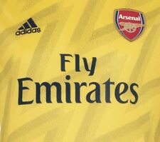 Arsenal FLY EMIRATES navy blue away sponsor   2019/20 football  heat transfer