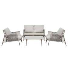 Garden Sofa, Chairs & Table 4