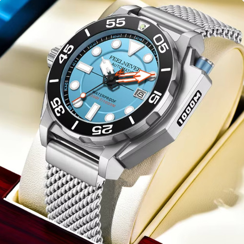 Feelnever mens watch - feelnever, automatic