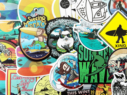 100 surfing ocean - 100,