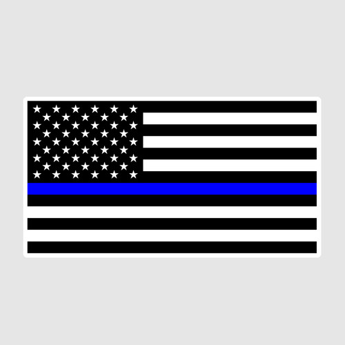 Thin blue line american - blue,