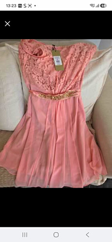 Coast lori lee peach lace - lee,