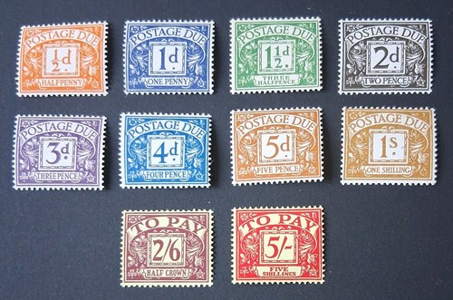 Qeii 1955 postage due - postage,