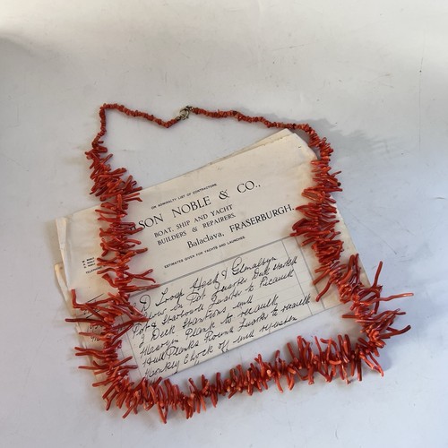 Vintage long red branch - long,