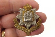 MILITARY BADGE THE EAST SURREY REGIMENT 4.5CMS X 4.25CMS  (598)