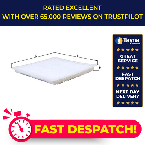 Pollen cabin filter - filter, fits