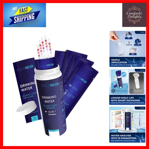 Drinking water strips - 16-in-1,