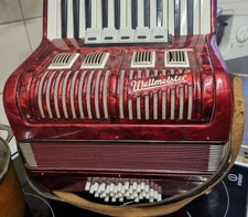 Weltmeister Badly Damaged on bass Section 40 Bass Keys