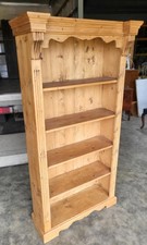 Antique repro pine open slim