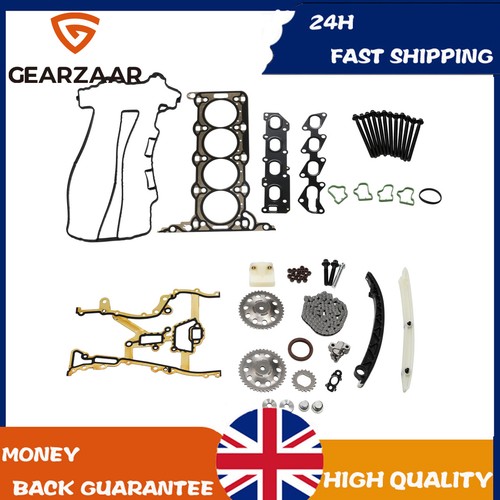 Head gasket set timing chain - gasket,