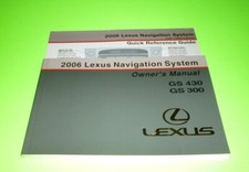 2006 LEXUS GS300 NAVIGATION