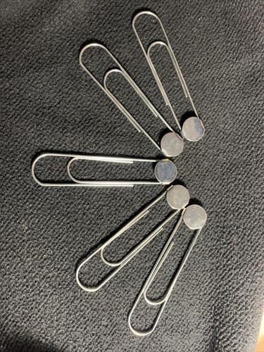 Covered button bookmark - covered, blank