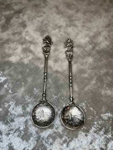 Spoons lion top antique - 2,