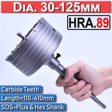TCT Hole Cutter HEX 30-125 mm