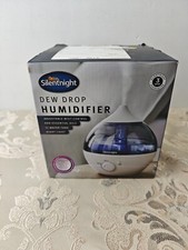 Silentnight 37719 1L Dew Drop Humidifier/Aroma Diffuser/Night Light Function/Qui