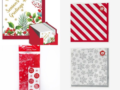 Sheets christmas tissue - christmas,