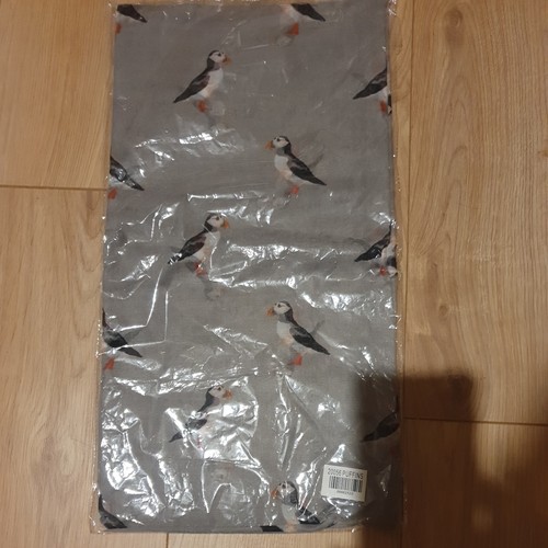 Puffin scarf ladies grey - scarf,