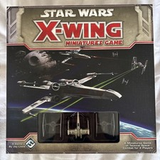 Star Wars X-Wing Miniatures Game Core Starter Set & 3 expansions  (1st Edition)