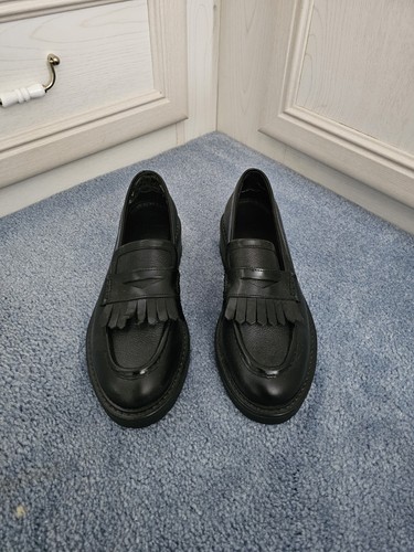 Whistles black leather - black, shoes