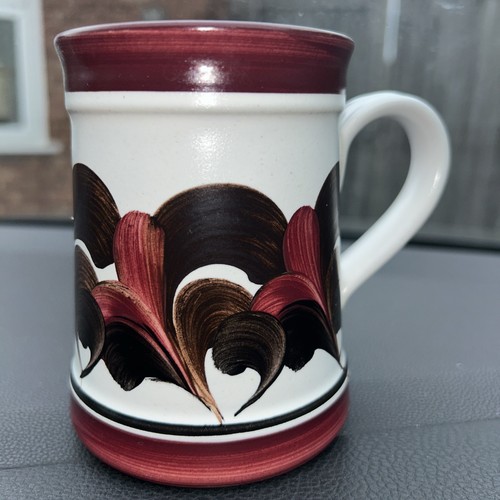 Denby mug hand - hand, by