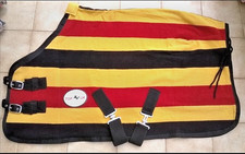 HORSE FLEECE RUGS YELLOW