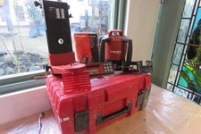 Hilti PR25 Self-Leveling Rotary Laser with Hilti PRA25 Receiver Plus Accessories