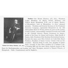 Sir Henry Harben JP of Warnham