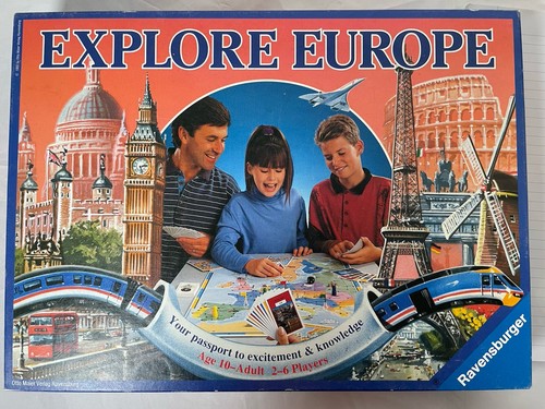 Explore europe board game - explore, by
