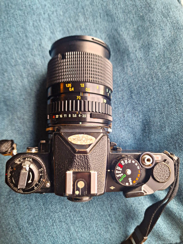 Nikon black 35mm slr film - 35mm,