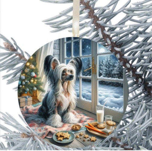 Chinese crested dog gift - crested,