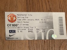 TICKET 2009/10 Manchester