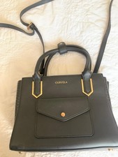 Carvela black leather handbag - carvela,