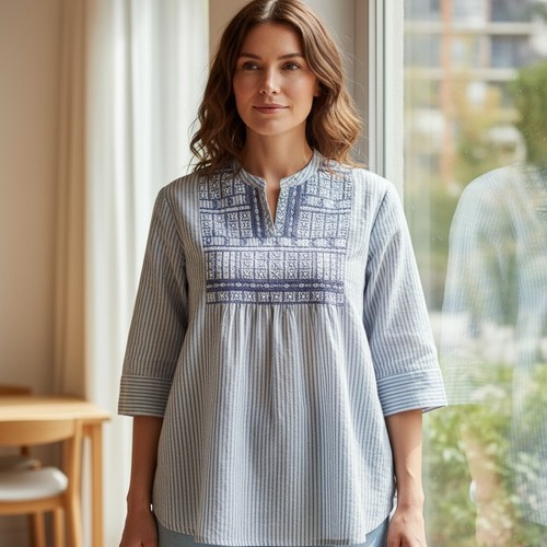 Biba embroidered beaded - embroidered,