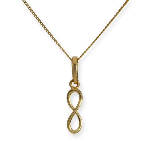 9ct gold infinity symbol - 9ct,