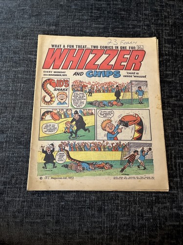Whizzer and chips comic - and,