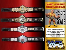 WWF Hasbro Scale Lot of 4 Hand