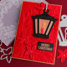 3D Embossing Folders Flower Bud Leaf Stencils DIY Scrapbooking Craft Card Making