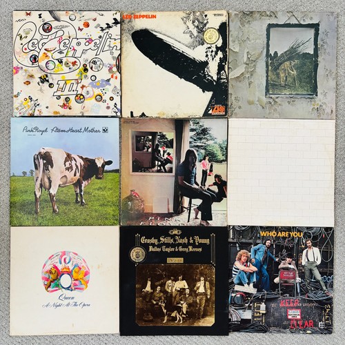 Csny zeppelin who vintage lp - vintage,