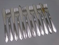Vintage Fish Cutlery Set. 6